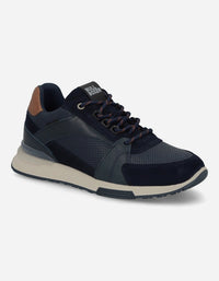Bullboxer Zapatillas Hombre Cuero Asaph-0-70 Azul