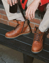Bullboxer Botines Hombre Cuero Axalp-6-67 Brandy
