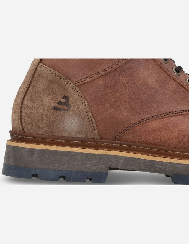 Bullboxer Botines Hombre Cuero Axalp-6-67 Brandy