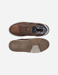 Zapatillas Urbanas Hombre Cuero Axis-0-14 Brandy Bullboxer