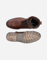 Botines Hombre Cuero Baiona-6-03 Café