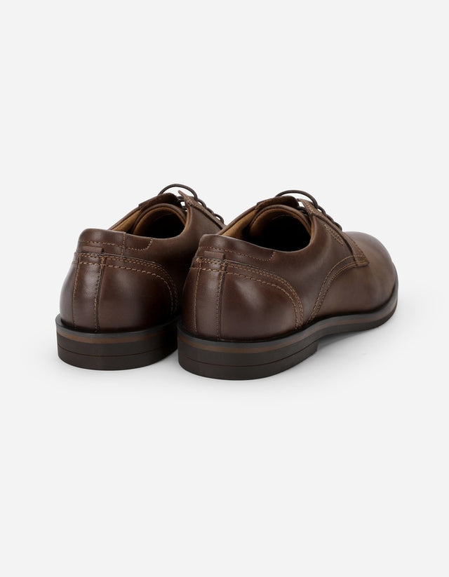 Zapatos Hombre Cuero Baltimore-0-04 Café