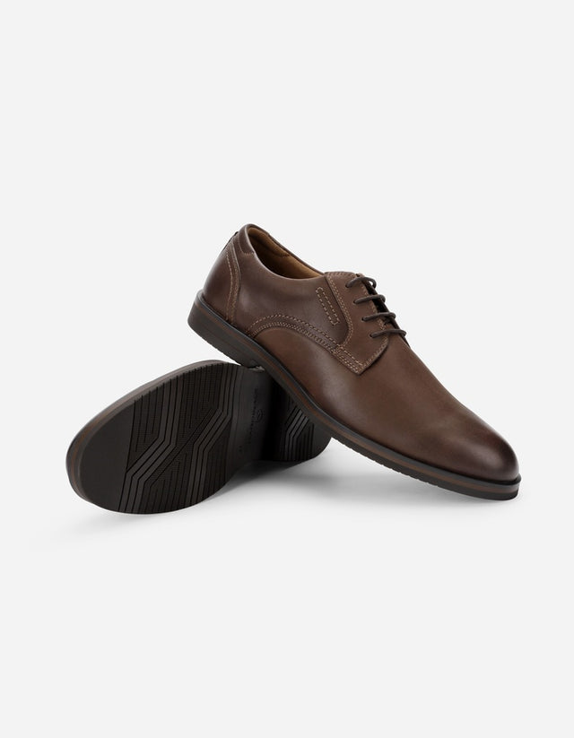 Zapatos Hombre Cuero Baltimore-0-04 Café