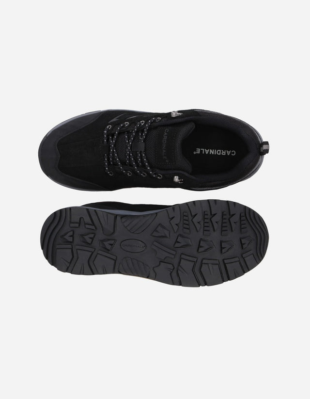 Zapatos Trekking Hombre Cuero Y Textil Bard-0-39 Negro