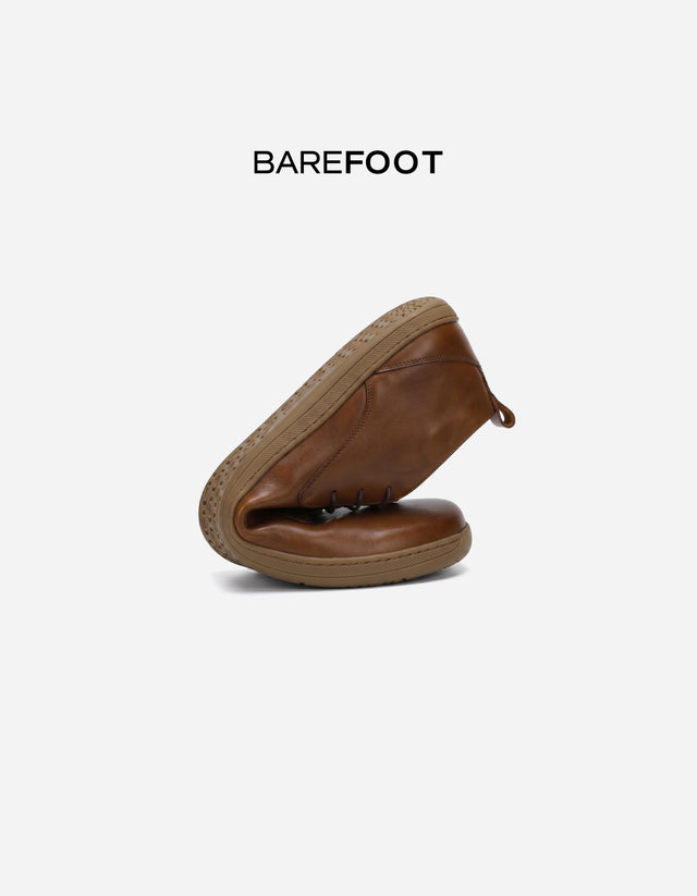 Botines Barefoot Formal Casual Hombre Bare Urban Brandy