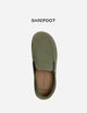 Zapatos Barefoot Slip-On Hombre Textil Bare Sand Verde