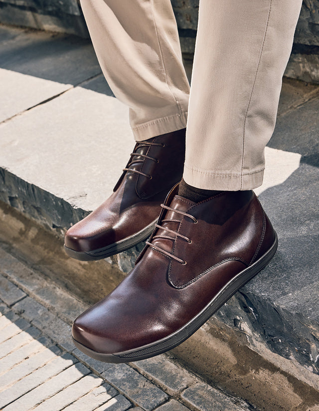 Botines Formal Hombre Barefoot Bare Urban Café