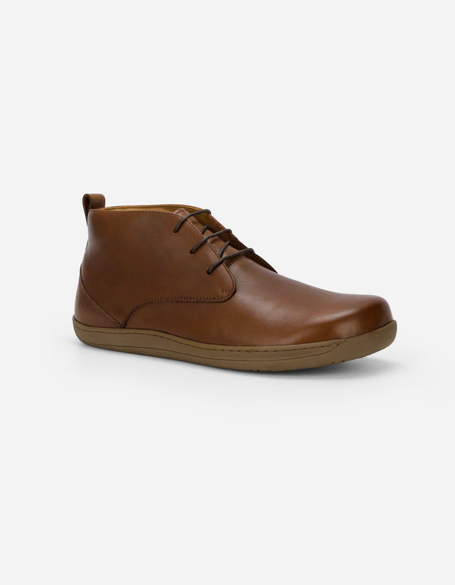 Botines Formal Hombre Barefoot Bare Urban Brandy