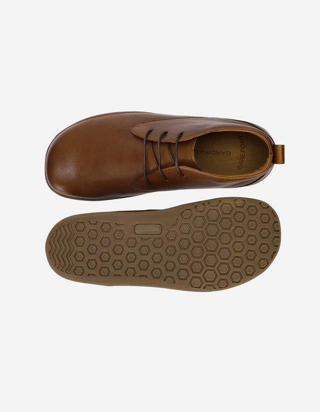 Botines Formal Hombre Barefoot Bare Urban Brandy