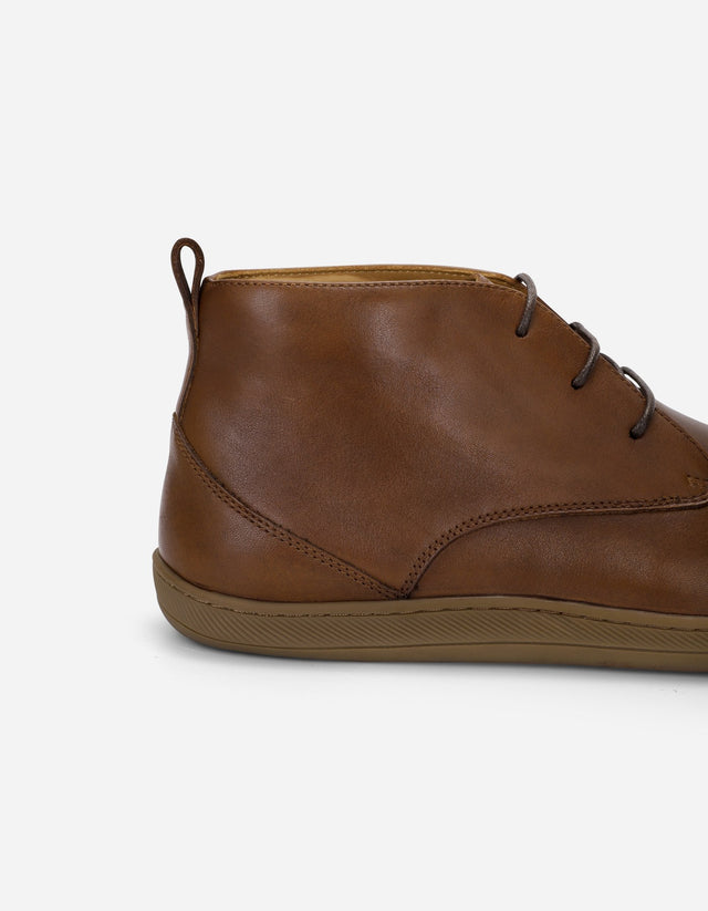 Botines Formal Hombre Barefoot Bare Urban Brandy