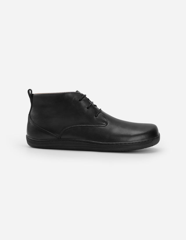 Botines Formal Hombre Barefoot Bare Urban Negro
