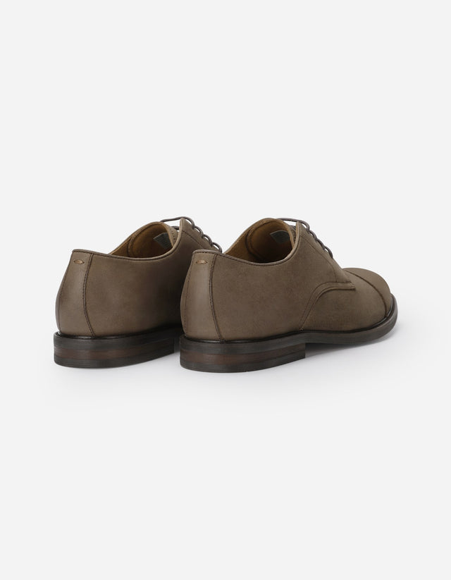 Zapatos Hombre Cuero Barker-0-33 Café