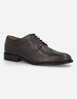 Zapatos Hombre Cuero Barnet-0-01 Café