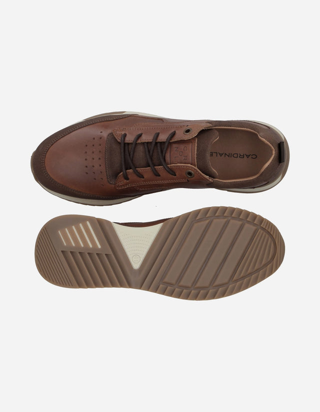 Zapatillas Urbanas Hombre Cuero Ben-0-36 Brandy