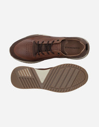 Zapatillas Hombre Cuero Ben-0-36 Brandy