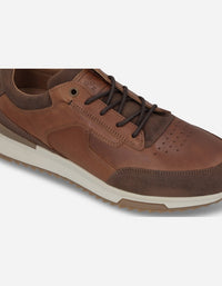 Zapatillas Hombre Cuero Ben-0-36 Brandy