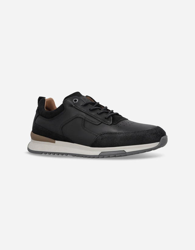 Zapatillas Urbanas Hombre Cuero Ben-0-36 Negro