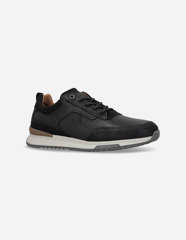 Zapatillas Hombre Cuero Ben-0-36 Negro