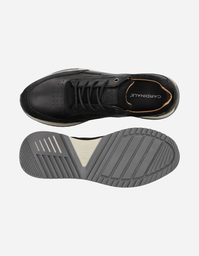 Zapatillas Hombre Cuero Ben-0-36 Negro