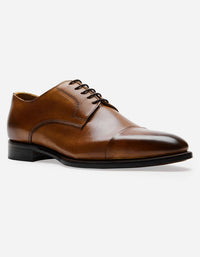Zapatos Hombre Formales Suela Cuero Magno Bigli-0-01 Brandy