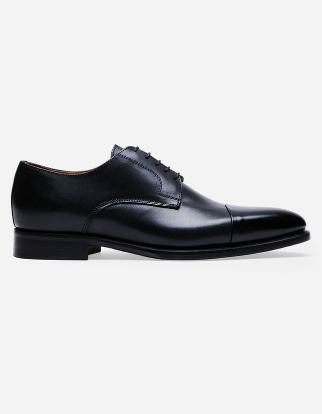 Zapatos Hombre Formales Suela Cuero Magno Bigli-0-01 Negro