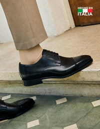 Zapatos Formales Hombre Suela Cuero Magno Bigli-0-01 Negro
