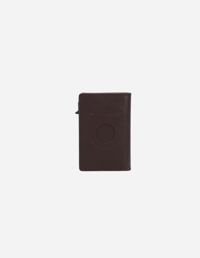 Billetera Deluxe Box Hombre Cuero Café Billet-Box1