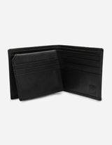 Billetera Cuero Vo01 Negro