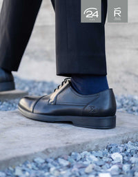 Zapatos Hombre Cuero 24 Flex Blisser-0-03-Negro