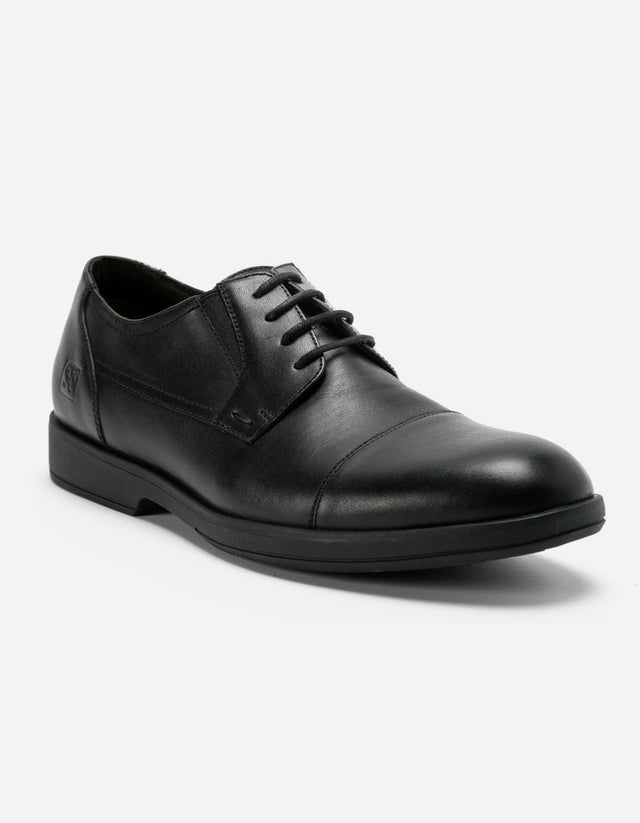 Zapatos Hombre Cuero 24 Flex Blisser-0-03-Negro