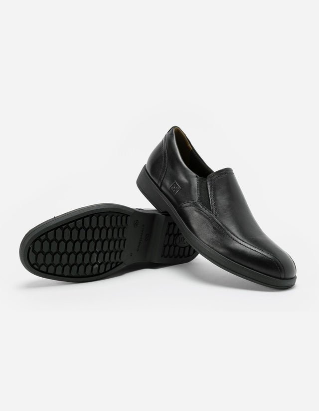 Zapatos Hombre Cuero Slip-On 24 Flex Blisser-3-06-Negro