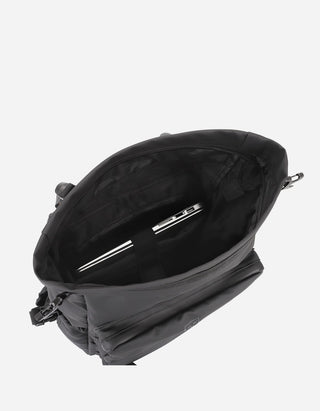 Mochila Hombre Textil Bolso-Moch01 Negro