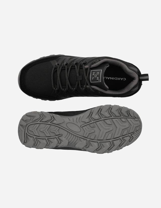 Zapatilla Outdoor Hombre Textil Bresse Negro