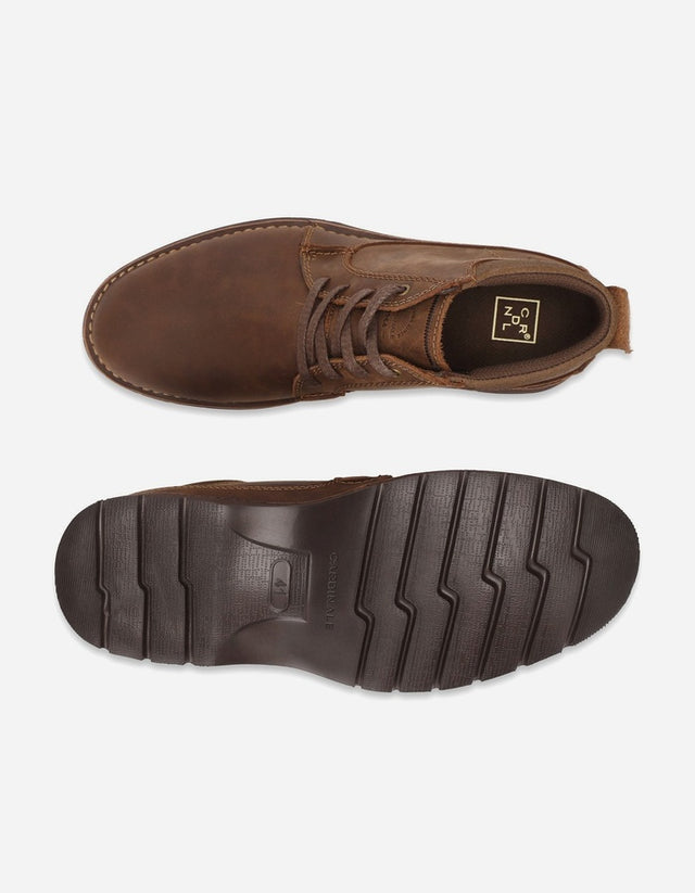 Botines Hombre Cuero Bruxton-6-03 Café
