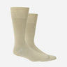 Pack 2 Pares Calcetines Bamboo Hombre 200-Beige A