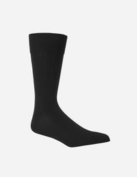 Pack 2 Pares Calcetines Hilo Hombre 144N-Negro A