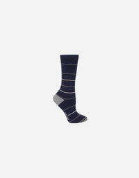 Pack 2 Pares Calcetines Algodón Ca45 Azul Y Azul Líneas