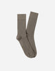 Calcetines Hombre Algodón Beige Acanalado (Talla 39-45) Calc-1U-Vb01