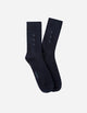 Calcetines Hombre Algodón Azul Con Rombos Pequeños (Talla 39-45) Calc-1U-Vr05