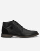 Botines Formal Casual Hombre Cuero Carlton Negro