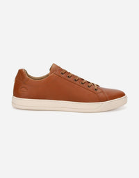 Zapatillas Hombre Cordones Cuero Chess-0-07 Brandy