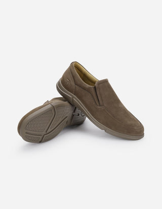 Zapatos Hombre Cuero Cibeles-3-02 Café