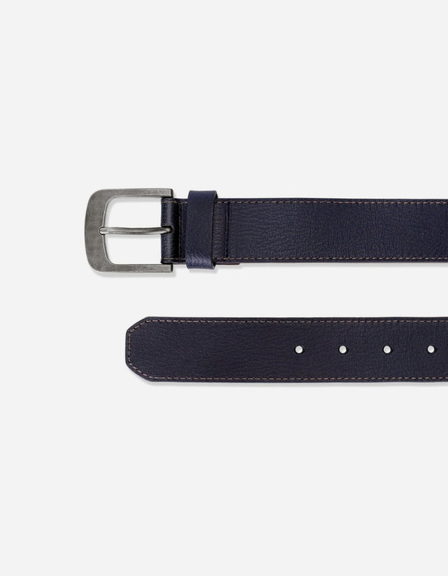 Cinturón Cuero Hombre Cint-Cc02-Azul