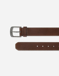 Cinturón Cuero Hombre Cint-Cc02-Café