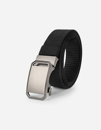 Cinturón Ajustable Hombre Textil Negro Cint-T305