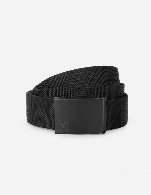 Cinturón Textil Hebilla Ajustable Hombre Cint-Tkk1-Negro A
