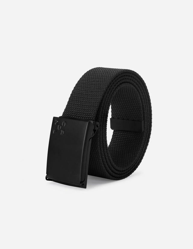 Cinturón Textil Hebilla Ajustable Hombre Cint-Tkk1-Negro A