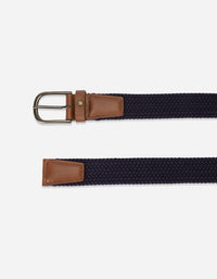 Cinturón Trenzado Elasticado Hombre Cint-Tr01-Azul A