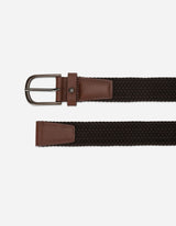 Cinturón Trenzado Elasticado Hombre Cint-Tr01-Cafe1 A