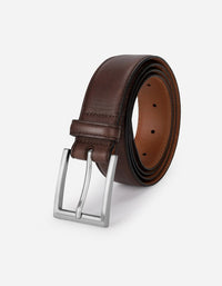 Cinturón Cuero Hombre Cint-Vp08-Café